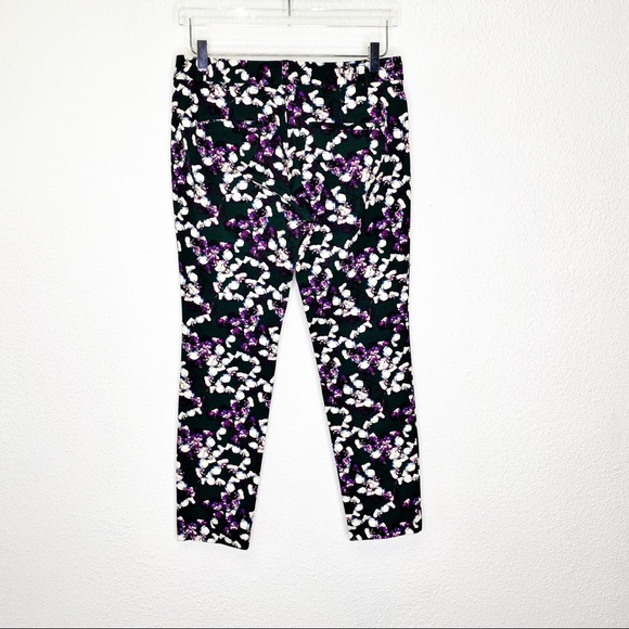 Banana Republic Sloan Floral Crop Ankle Pant - Picture 7 of 8